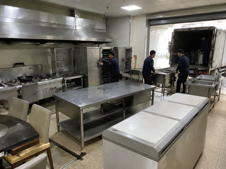 新津区酒店宾馆厨房设备整体回收